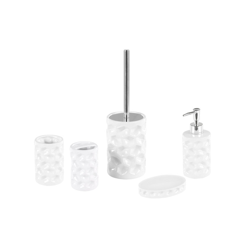 ClearAmbient 5-tlg. Badezimmerzubehör-Set Bel | Wayfair.de